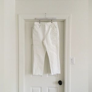 Madewell - The High-Rise Slim Crop Boy Jean NWOT